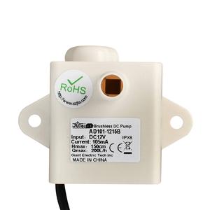 ปั๊มน้ำ 12V DC Hamx 0.3-3 เมตร, อัตราการไหล 60-300 ลิตร/ชม. สำหรับตู้ปลา, ระบบไฮโดรโปนิกส์, น้ำดื่มสัตว์เลี้ยง, ปั๊มจุ่มใต้น้ำสำหรับตู้ปลา - Product Image 3