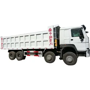 Standard exporting packing sinotruk howo 8x4 used mack dump truck for sale