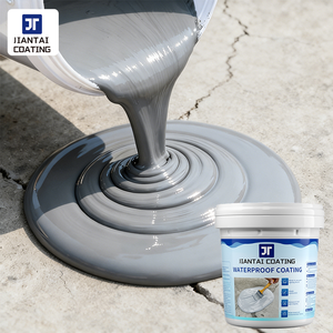 Pintura impermeable para exteriores, materiales de construcción, techos, revestimiento impermeable de poliuretano para techos de gran superficie - Product Image 3