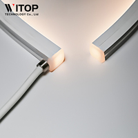 Lampe au néon de haute qualité avec barre lumineuse pixel DMX512RGB RGBW 16*16MM silicone météorologique Led bande lampe IP67 étanche