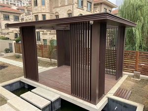 <span class=keywords><strong>Terraza</strong></span> automática moderna, arco exterior, pérgola de aluminio Bioclimática, <span class=keywords><strong>techo</strong></span> con persianas abiertas - Product Image 4