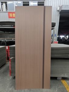 باب داخلي حديث من خشب MDF المغطى بالميلامين مقاس 3.5 مم لغرف الفنادق والفيلات، مقاوم للماء مع ضمان لمدة عامين بسعر الجملة - Product Image 4