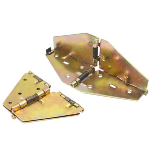 Charnière à ressort en fer plaqué couleur pour meubles, charnière croisée pour table pliante, de Suzhou Science Popularization - Product Image 3