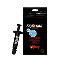 Pâte thermique haute température Thermal Grizzly Kryonaut 12,5W/mk pour processeur CPU/GPU Intel, dissipateur thermique, graisse silicone grise 1g/5,5g