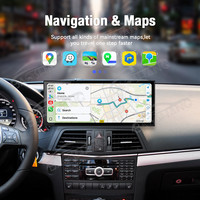 Radio Estéreo para Auto BaoShang de 15.8 Pulgadas con Sistema Linux y Navegación para Mercedes Benz Clase E Coupé W212 2009-2011 4.0, Carplay Inalámbrico y Android