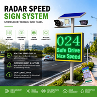 Caméra de contrôle de vitesse pour équipement de signalisation routière avec affichage de plaque d'immatriculation / radar de détection de vitesse LPR et signalisation de limite de vitesse - Prix