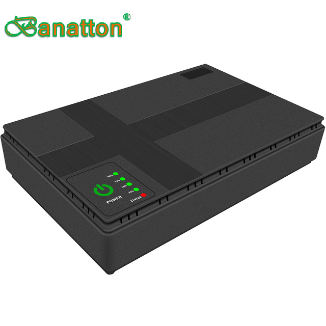 DC Mini UPS for Wifi Router Mini UPS 5v 9v 12v 15v 24v Poe Mini DC UPS for Laptop Camera