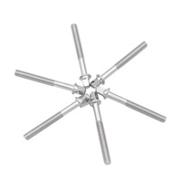 Vis de fixation de tambour M5 M6 durables, plusieurs tailles, écrous de vis de tambour, pièces de tige de tension pour accessoires d'instruments