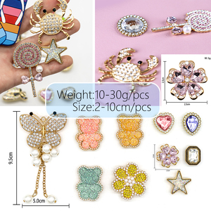 Personnalisé Bling Luxe Métal Perle Grand Eva Sac À Main Charme Arc Fleur Strass Personnalisé Sac Charmes Chaîne pour Femmes Sacs - Product Image 6