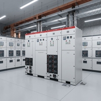 Armoire de distribution complète sur mesure en acier galvanisé IP66 pour appareillage de commutation moyenne et haute tension, avec surveillance intelligente pour centre de données, équipement électrique intérieur