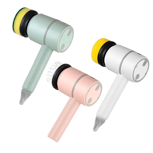 Yuyang Cepillo de limpieza eléctrico de dos cepillos Recargable por USB para cocina Baño Multifuncional <span class=keywords><strong>FISI</strong></span> 800mAh Limpiador de platos - Product Image 1