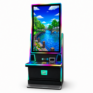Máquina de Juego Arcade Fire Link <span class=keywords><strong>Fusion</strong></span> con Pantalla Táctil Curva LED de 43 Pulgadas, Metálica, Operada con Monedas, con Aceptador de Billetes, en Inglés 1 - Product Image 1