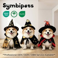 Vêtements pour animaux de compagnie à la mode, assortiment de costumes de cosplay pour chiens sur le thème d'Halloween et de Noël, best-seller des magasins d'animaux