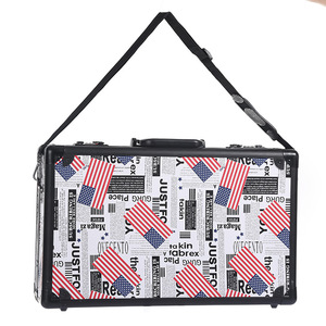 Valise de coiffeur créative en gros, valise de beauté et de maquillage, boîte à outils de grande capacité, boîte de rangement portable pour ciseaux - Product Image 1