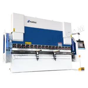 Freno de prensa CNC de calidad alemana, 63T/2500 6 + 1 eje, 80T/3200 8 + 1 eje, 125T/3200 8 + 1 eje con programación de flexión Da66T,Da69T