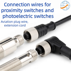 Nữ kết nối, M12, 4-pin, thẳng scik YF2A14-050UB3XLEAX Proximity quang điện chuyển đổi cảm biến cáp kết nối dây - Product Image 2