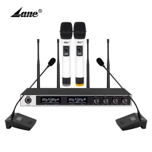 Lane Lr-634 4 Channels Universal Wireless Live/teaching/conference Dynamic Microphone Wireless Communication System 50 Hz-16 Khz