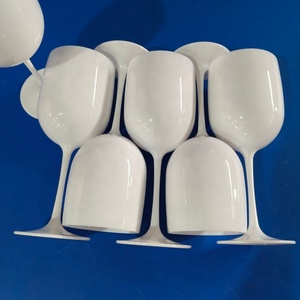 Verre à vin en plastique réutilisable incassable avec logo personnalisé, élégant pour les verres à <span class=keywords><strong>champagne</strong></span> et les flûtes - Product Image 4