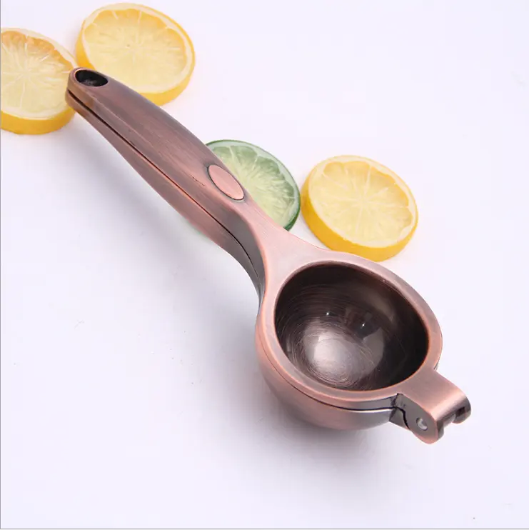 zinc alloy lemon squeezer hand press fruit juicer metal orange lemon juice maker for home kitchen restaurant