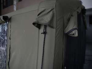 Tente pneumatique Oxford imperméable, protection UV 95%, anti-moustiques, logo personnalisé, portable, quatre saisons, double couche, deux chambres, séjour - Product Image 4