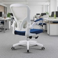 Chaises de bureau à dossier en maille