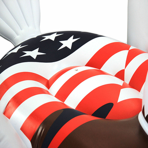 Venta Directa de Fábrica, Flotador Inflable de Agua con Forma de Águila Calva Americana, <span class=keywords><strong>Asiento</strong></span> Flotante para Nadar - Product Image 4