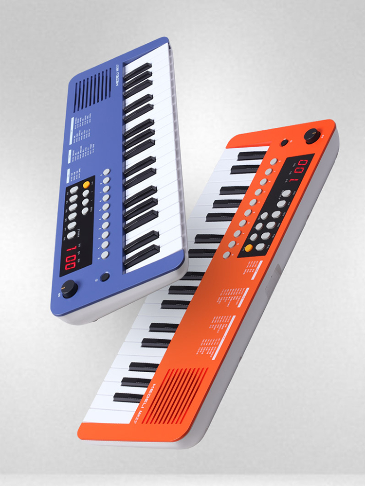 Medeli MK37 37-Key Kids Keyboard Piano – Smart Beginner Electronic Keyboard - View 2