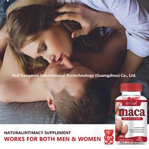 Gummies à la Maca en gros sur Amazon transfrontalier, saveur fraise en forme d'ours, gummies en forme de cœur, 60 pièces pour adultes - Product Image 4