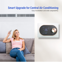 Beca BAC-9000 Thermostat d'ambiance programmable WiFi pour système de ventilo-convecteur HVAC à la maison 0-10V FCU BMS économie d'énergie pour les hôpitaux et les écoles