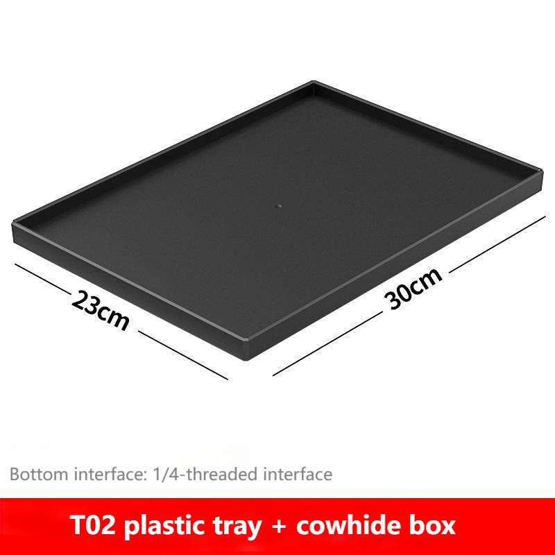 Palette plastique T02 [30*23cm] + boîte en peau de vache
