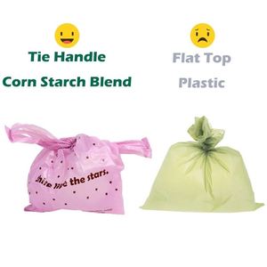 Sacs à déjections pour animaux de compagnie biodégradables, sacs à déjections pour chiens compostables, sacs à crottes de chien avec poignée, écologiques, pack familial personnalisé - Product Image 5