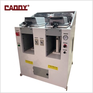 เครื่องอัดติดพื้นรองเท้าแบบอัตโนมัติสองหัวลม <span class=keywords><strong>CADDY</strong></span> สำหรับการผลิตรองเท้า - Product Image 1