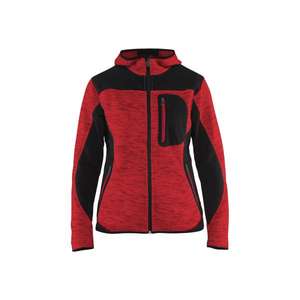 BLAKLADER - 493121175699XL Chaqueta de punto para mujer Rojo/Negro-EAN 7330509645222 CHAQUETAS DE TRABAJO INVIERNO SOFTSHELL Y CHAQUETAS ACOLCHADAS - Product Image 1