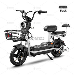 Vélo électrique de ville homologué CE, moteur sans balais 500W, frein à disque 3 vitesses, résistant à la corrosion, léger, longue durée de vie - Product Image 3