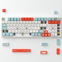 Teclado Mecánico Inalámbrico Darmoshark K7 Pro de 98 Teclas, Tri-Modo, Interruptores Gateron Intercambiables en Caliente, Retroiluminación RGB para PC Gamer