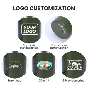 Bouteille d'eau isotherme en acier inoxydable à double paroi de 50 oz avec logo personnalisé, thermos, tasse de voyage, gobelet avec poignée - Product Image 6