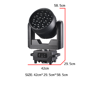 Luz Móvil Redsun Resistente al Agua de 19*40W con Efecto Ojo de Abeja para Fiestas, Espectáculos, Banquetes, Eventos al Aire Libre, RGBW 4en1 IP66 - Product Image 2