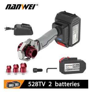 Nanwei 21V 340 Graden Pijp Lassen Machine Lithium Elektrische Waterleiding Draadloze Waterkracht Techniek Plastic Power Tool