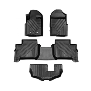 3D TPE ยางไม่มีกลิ่นทุกสภาพอากาศกันน้ำลื่นรถเสื่อเท้าพรมปูพื้นรถสำหรับ <span class=keywords><strong>Ford</strong></span> <span class=keywords><strong>Everest</strong></span> 2016 + - Product Image 2