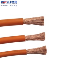 Cable de Cobre Flexible de Bajo Voltaje de 20A con Aislamiento de Goma de 25mm para Máquina de Soldar en Construcción, Venta Caliente