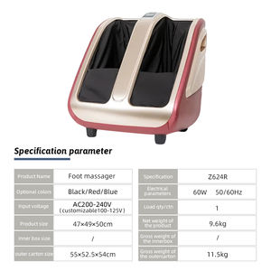 Masajeador Eléctrico de Pies Shiatsu ZL Z624R con Purificación de Aire por Iones Negativos, Vibración, Compresión de Aire, Calefacción y Rodillos, 9.6 kg - Product Image 6