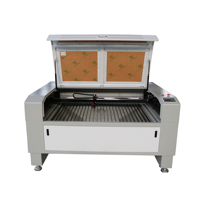 Machine de découpe laser à tube métallique, CO2, 100W, en acier inoxydable