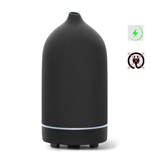 <span class=keywords><strong>Diffuseur</strong></span> d'arômes <span class=keywords><strong>sans</strong></span> <span class=keywords><strong>fil</strong></span> en céramique, humidificateur d'air <span class=keywords><strong>rechargeable</strong></span>, <span class=keywords><strong>diffuseur</strong></span> d'huiles essentielles <span class=keywords><strong>sans</strong></span> <span class=keywords><strong>fil</strong></span> avec batterie intégrée - Product Image 4