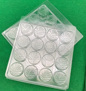 Hot bán 16 Khoang nhựa trong suốt vòng bao bì vỏ cho nến - Product Image 1