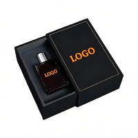 Boîte à parfum personnalisée haut de gamme, pliable, magnétique, style livre, avec laminage doux au toucher, logo personnalisé, boîte personnalisée
