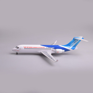 Modelo de Avión de Resina Pintado a Mano, Duradero, de 30 cm, ARJ <span class=keywords><strong>COMAC</strong></span> EXPRESS, Juguete para Regalo del Día de San Valentín - Product Image 1