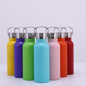 Bouteille d'eau isotherme en acier inoxydable à double paroi de qualité alimentaire RTS, bouteille d'eau pour la randonnée et les sports avec couvercle plat - Product Image 2