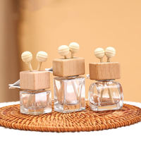 Bouteilles diffuseurs de parfum carrées 8ml 15ml pour voiture, fabriquées en Chine