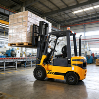 Chariot élévateur diesel multifonctionnel à énergie nouvelle de 2, 2,5, 3,5 et 3 tonnes, exportation directe d'usine, pour entrepôt