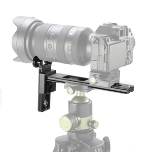 Support de support de téléobjectif pour appareil photo avec plaque de dégagement rapide pour base de stabilisateur de tête de trépied DSLR accessoires de photographie SLR - Product Image 6